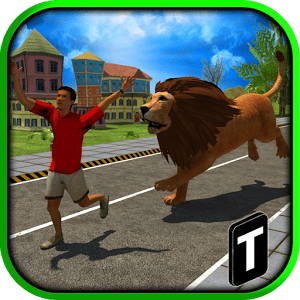 لعبة هجوم الأسد الغاضب ثلاثية الأبعاد  Angry Lion Attack 3D