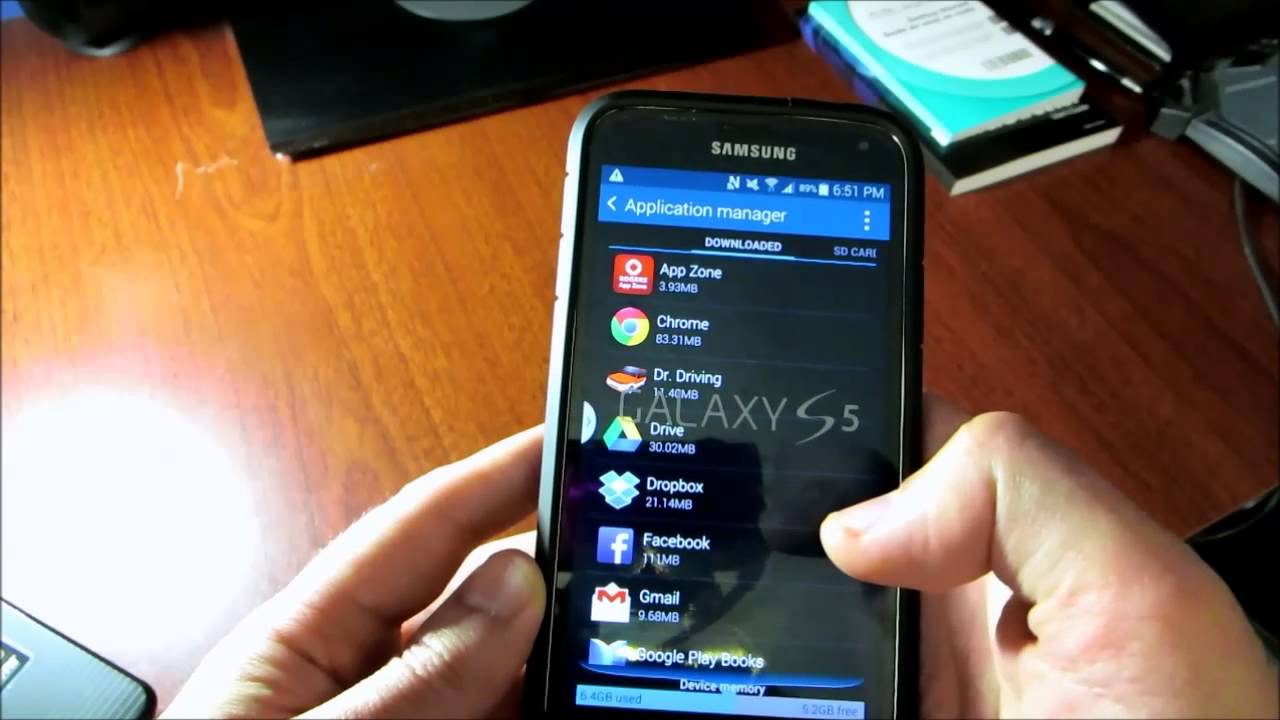 5 خطوات لتسريع هاتف سامسونج Galaxy S5