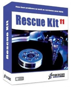 برنامج إستعادة محتوى الهارد التالف وصيانة نظام التشغيل Paragon Rescue Kit Free Edition