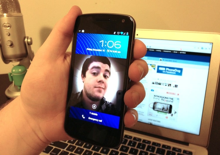 كيف تفتح هاتف سامسونج جالاكسى S4 عن طريق وجهك