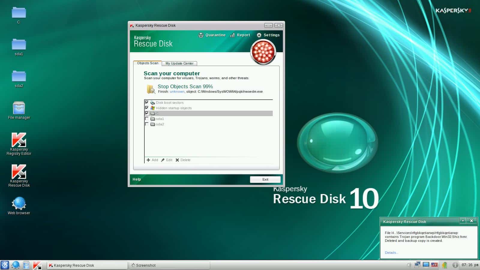 Kaspersky Rescue Disk