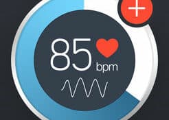تطبيق  Instant Heart Rate: HR Monitor لقياس نبضات القلب بواسطة كاميرا الآيفون
