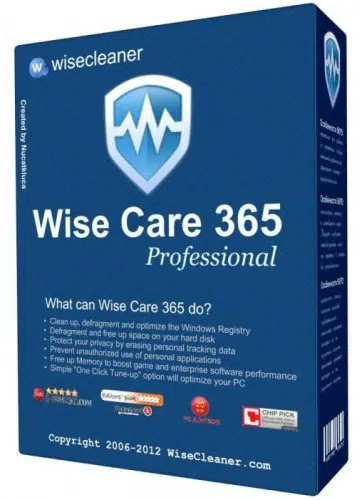 برنامج Wise Care 365 PRO إصلاح الأخطاء النظام وتسريع الكمبيوتر