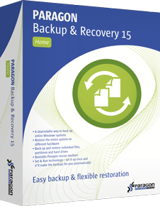 عملاق النسخ الإحتياطى لنظام التشغيل وملفاتك المهمة Paragon Backup & Recovery Free
