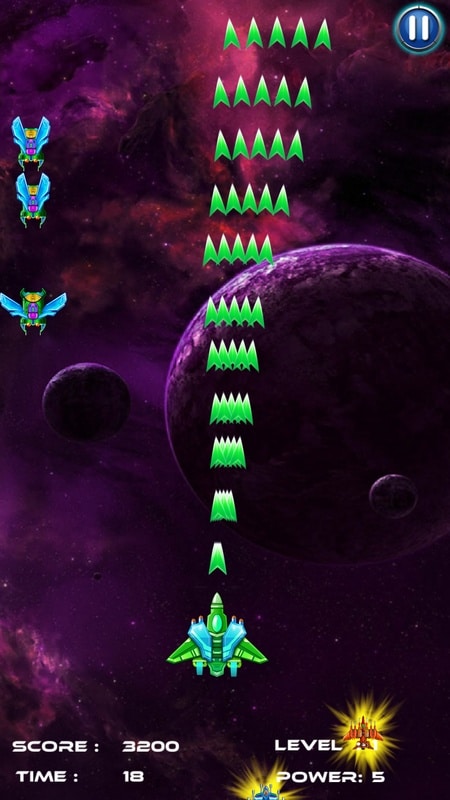 تحميل لعبة إنقاذ المجرة من الفضائيين Galaxy Attack: Alien Shooter