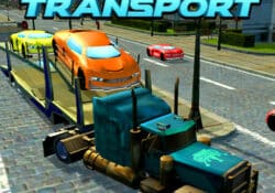 تحميل لعبة محاكاة قيادة الشاحنة Car Transport Trailer Truck 4d لهواتف الأندرويد