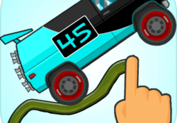 تحميل لعبة رسم الطريق لسيارتك Road Draw: Climb Your Own Hills للأندرويد