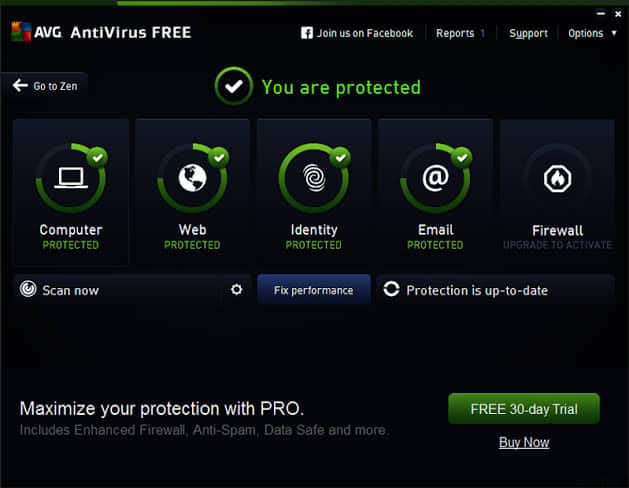 AVG AntiVirus Free 2021