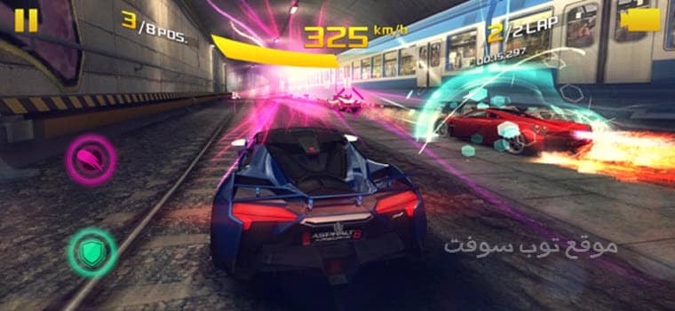 لعبة اسفلت Asphalt 8 IOS