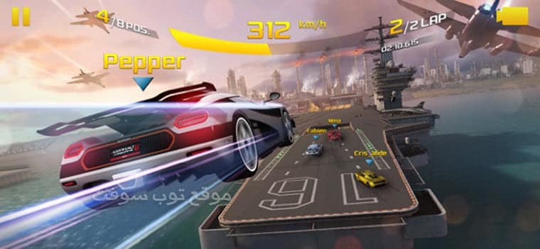 تنزيل لعبة asphalt 8