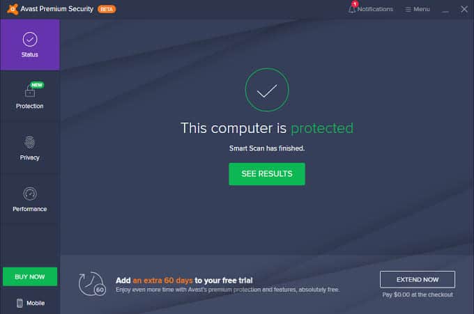 Avast Premium Security