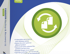 برنامج إنشاء النسخ الإحتياطى للملفات الضرورية Paragon Backup and Recovery Home