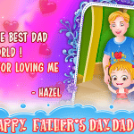 Baby Hazel Fathers Day