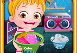 لعبة بيبي هازل تعلم غسيل الملابس Baby Hazel Laundry Time