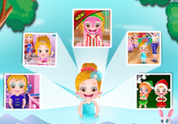 لعبة مكياج بيبي هازل Baby Hazel Makeover Games