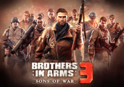 لعبة الأكشن والحروب الرهيبة Brothers in Arms 3 للآيفون