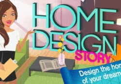 لعبة تصميم منزل الأحلام Home Design Story