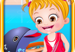 لعبة بيبى هازل والدلافين Baby Hazel Dolphin Tour