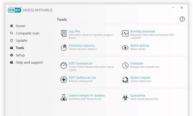 برنامج  نود انتي فايروس ESET NOD32 Antivirus