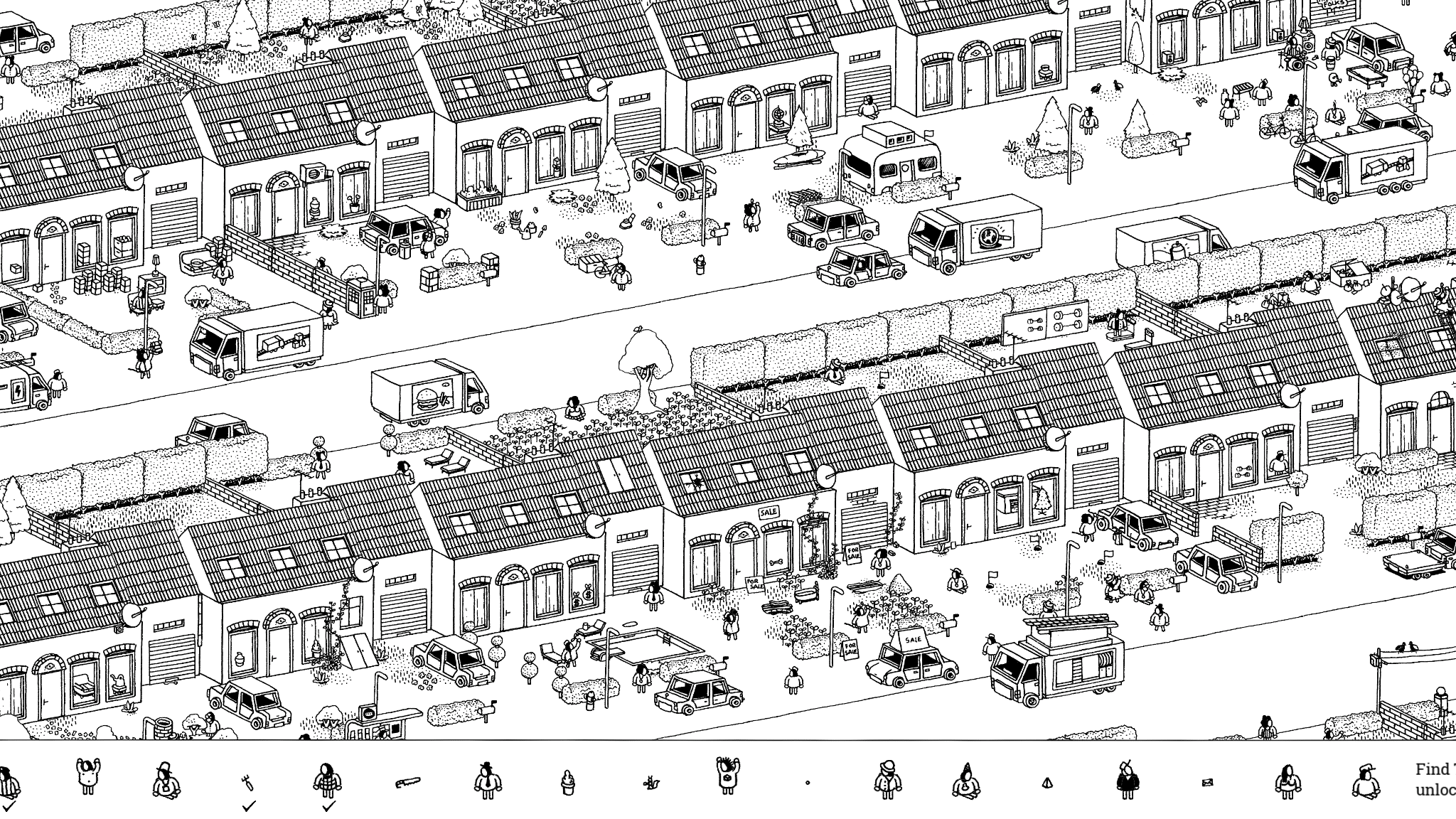 تحميل لعبة الألغاز الرهيبة Hidden Folks للآيفون