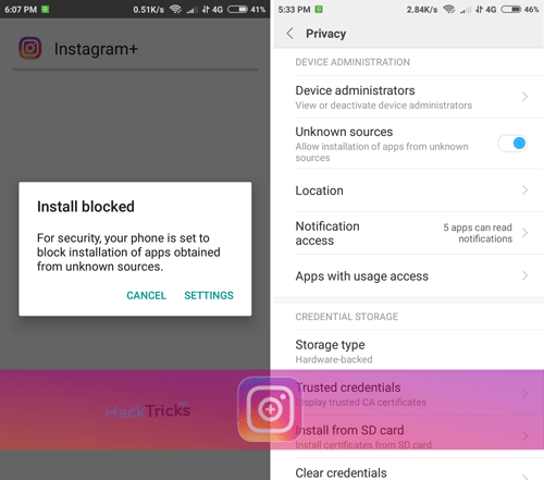 تنزيل انستقرام بلس للاندرويد instagram plu