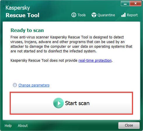 Kaspersky Rescue Disk