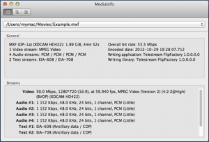mediainfo for mac mediainfo for mac