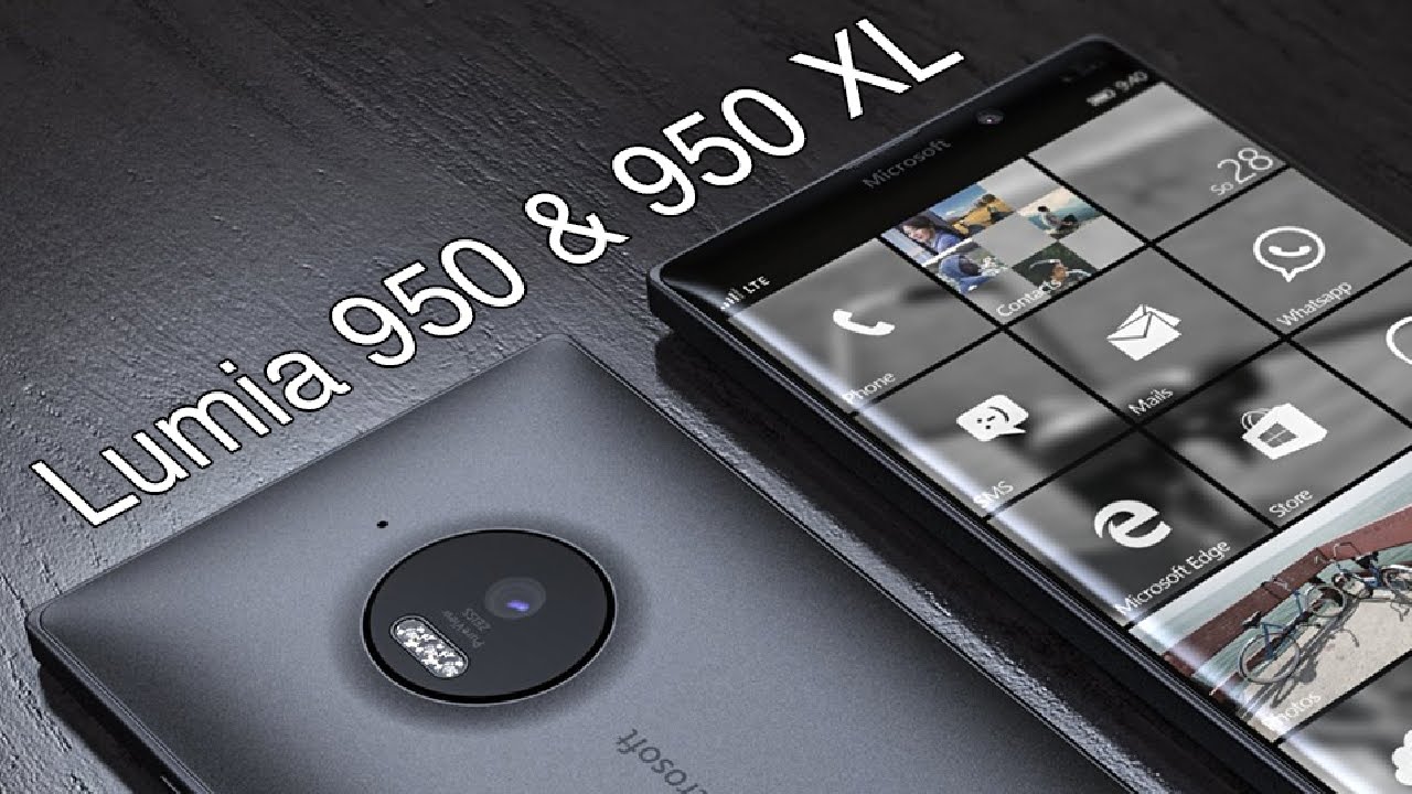 مؤتمر مايكروسوفت:الإعلان رسميا عن هاتفى Lumia 950 و 950 XL