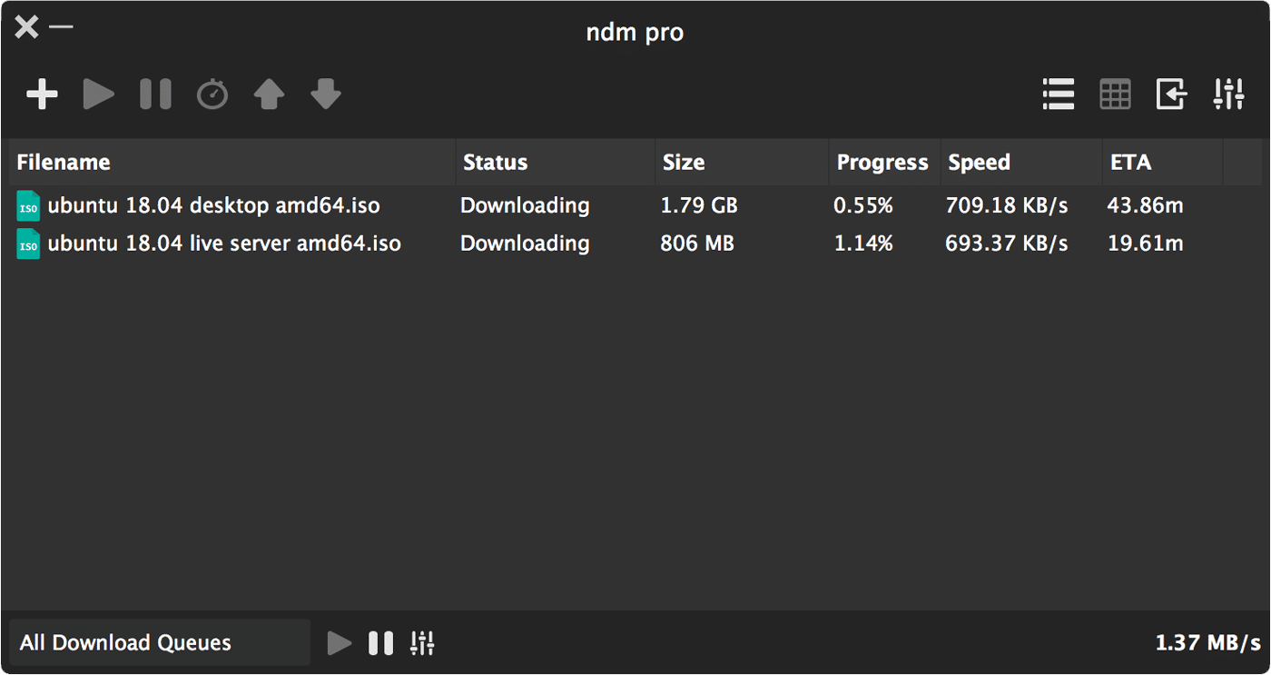 Ninja Download Manager (افضل برامج تحميل الملفات والفيديو)
