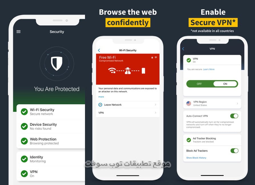 افضل مضاد انتي فايروس لمسح اي فيروس Norton 360: Mobile Security