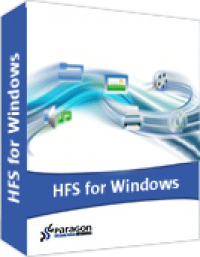 برنامج الإتصال بين أجهزة ويندوز و ماك بسرعة كبيرة Paragon HFS+