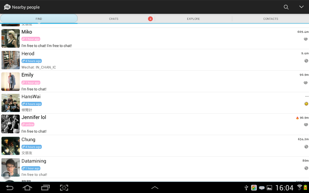 SayHi Chat Meet New People v7.36 Apk screenshots