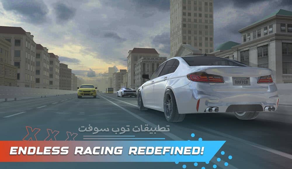 لعبة سباق السيارات فى الطريق الصحرواى Traffic Racer Pro للأندرويد