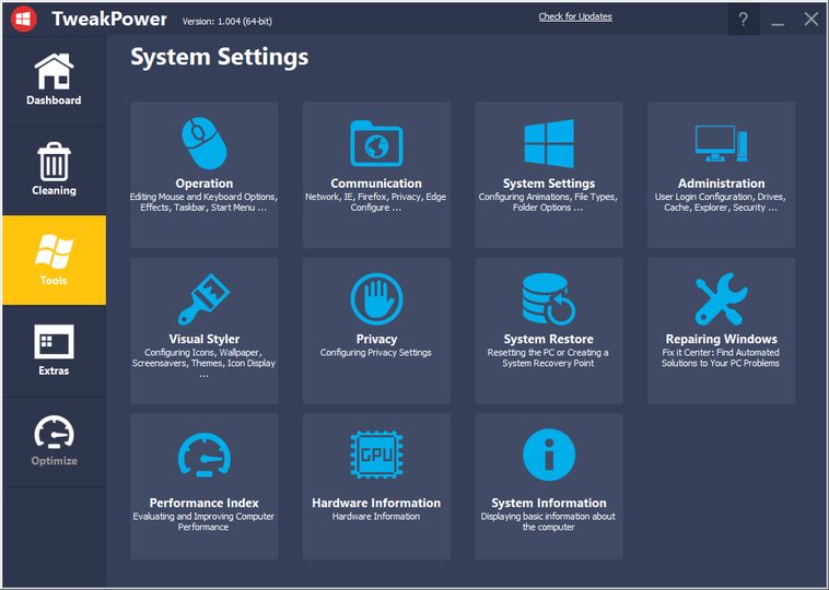 TweakPower 2.040 for mac download TweakPower 2.040 for mac download