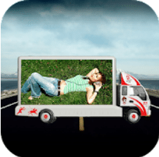 تطبيق إلصاق الصور على وسائل النقل  Vehicle Photo Frames