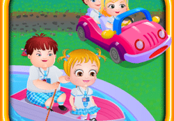 لعبة بيبى هازل وتعلم قيادة المركبات Baby Hazel Learns Vehicles