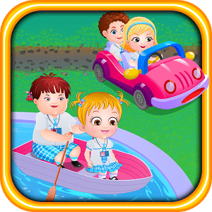 لعبة بيبى هازل وتعلم قيادة المركبات Baby Hazel Learns Vehicles