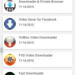 تحميل فيديو اندرويد Video Download Programs_