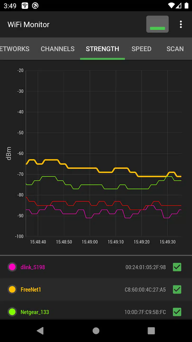 WiFi Monitor برنامج مراقبة الشبكات