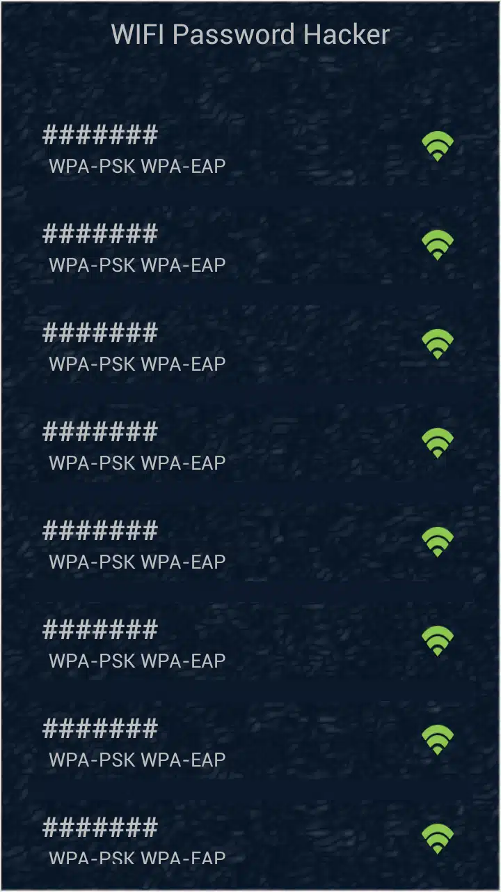 تهكير الشبكات Wi Fi Master Key