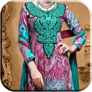 تطبيق تركيب الوجوه على ازياء سلوار كاميز الهندية البنجابية الباكستانية للاندرويد  Women Salwar Kameez Suit