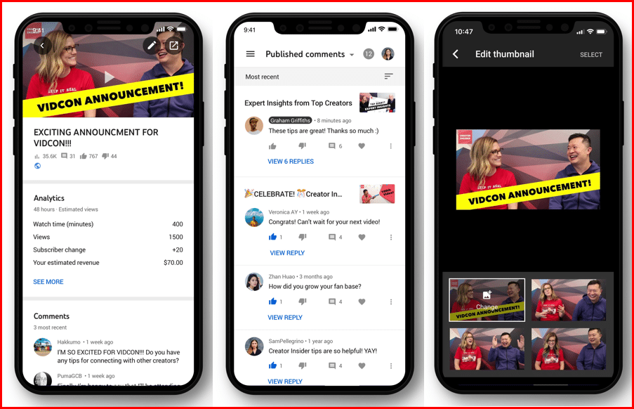 YouTube Studio For iPhone