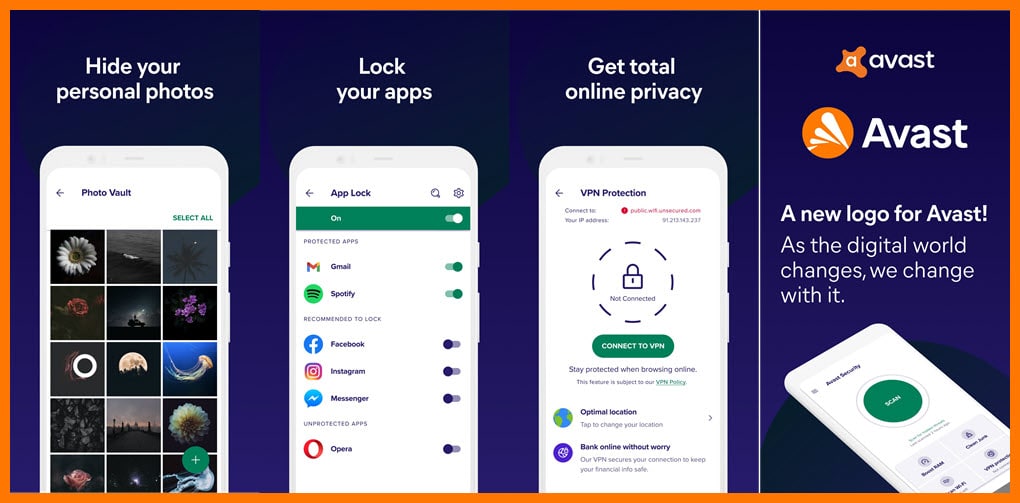 Avast Antivirus & Security Apk انتي فايروس 2022