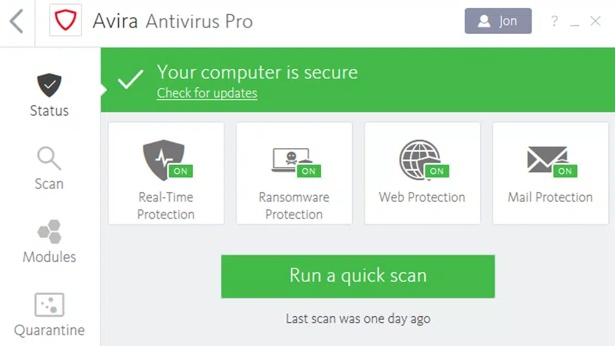  Avira Antivirus Pro