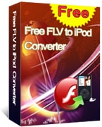 برنامج تحويل صيغ الفيديوهات الإحترافى Free FLV to iPod Converter