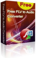برنامج محول الفيديو لملفات صوتية Free FLV to Audio Converter