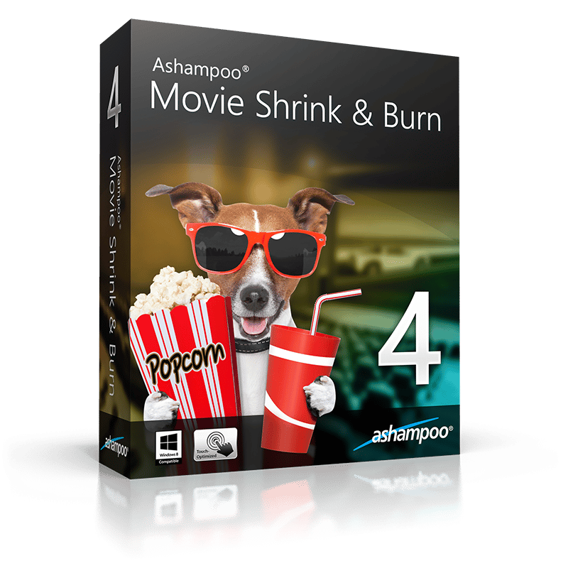 برنامج Ashampoo Movie Shrink & Burn ضغط الفيديوهات وتقليص حجمها بجودة عالية