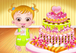 لعبة بيبى هازل وكعكة عيد الميلاد Baby Hazel Sofia Birthday Cake