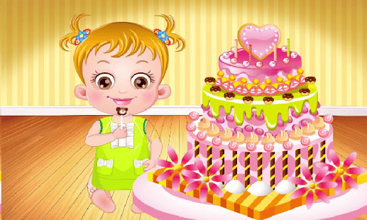 لعبة بيبى هازل وكعكة عيد الميلاد Baby Hazel Sofia Birthday Cake