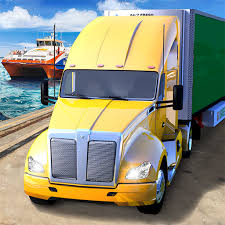 تنزيل لعبة باركينج السيارات العملاقة Ferry Port Trucker Parking Simulator للأندرويد